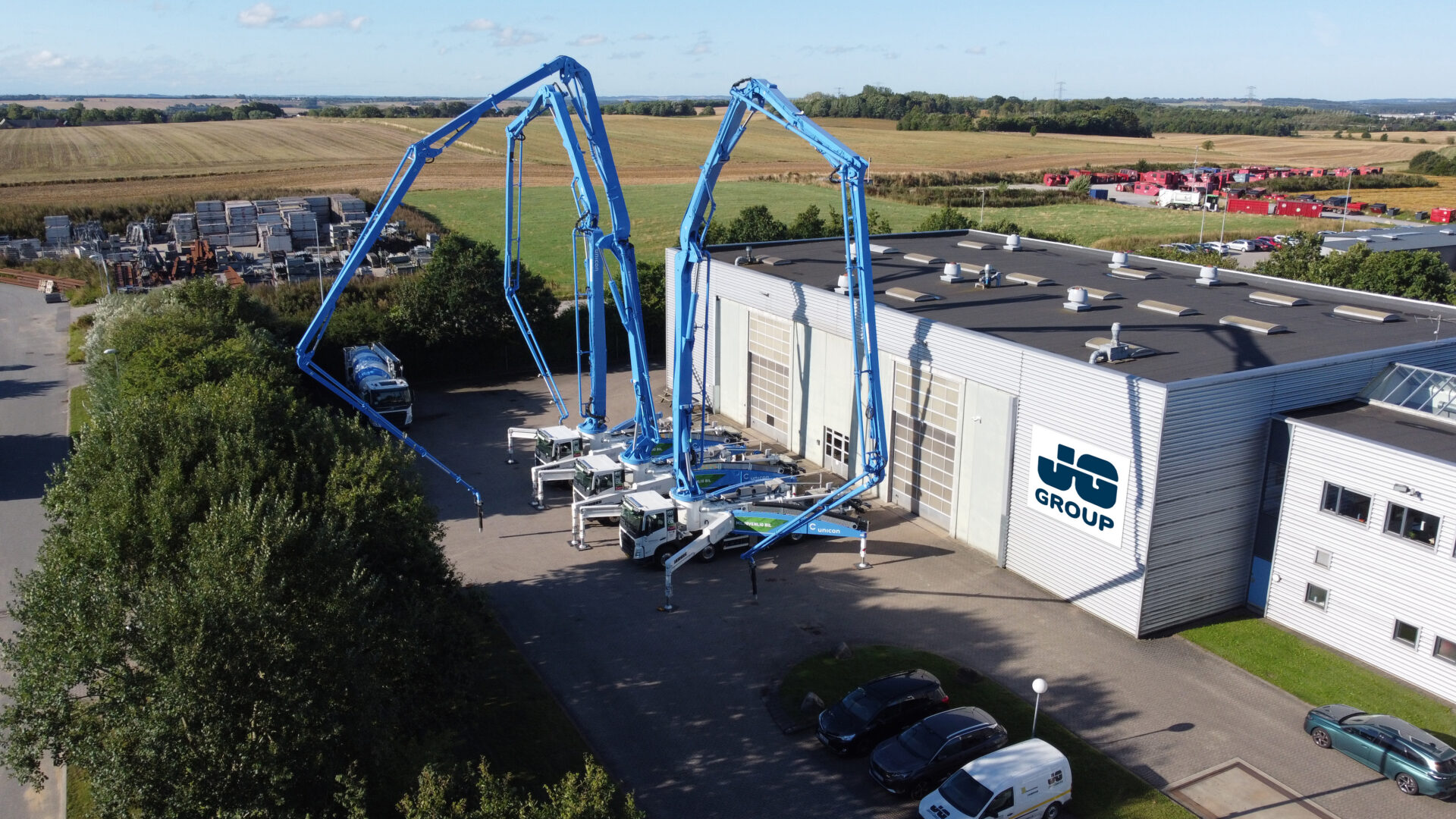 JG GROUP | Betonpumper & betonkanoner